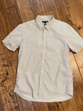Michael Kors signature logo men’s shirt large